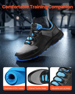 Cross Training Shoes, M Width Sneakers US Size 9, Wide Toe Box Shoes With Arch Support & Adjustable Lace-up, Training Shoes For Running, Gymnastics, Dog Walking, And Weightlifting (Black)