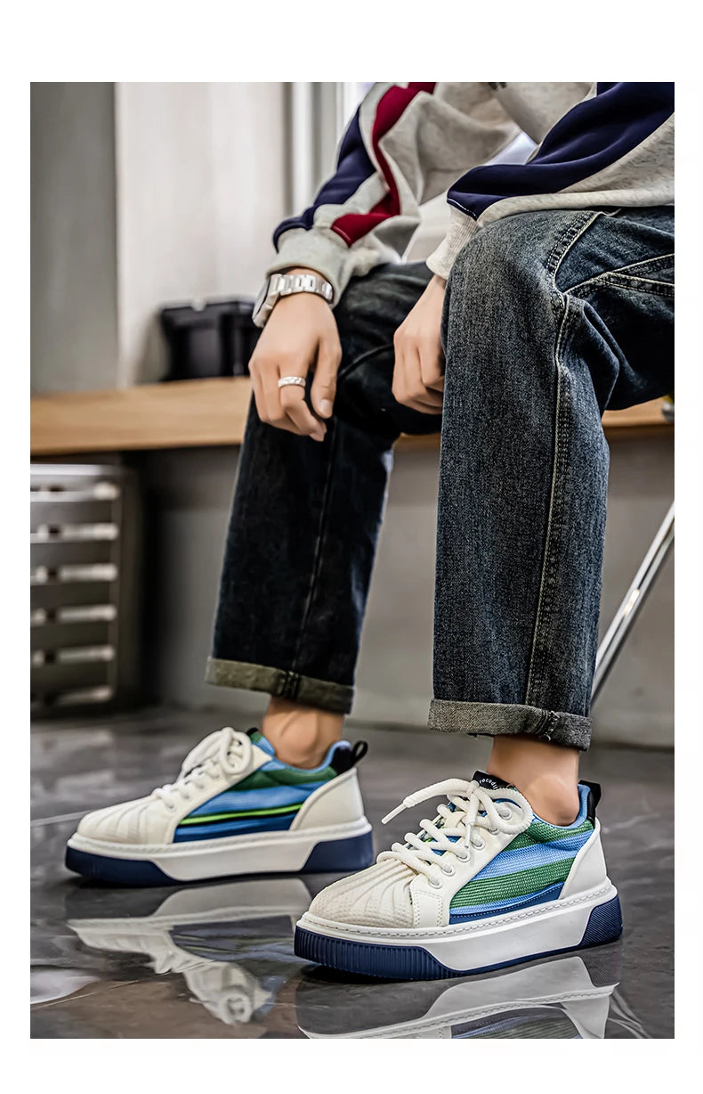 Men's Slip-on Sneakers, Comfortable Low-top Canvas Breathable Casual Shoes, Soft-bottom Versatile Sports and Casual Shoes