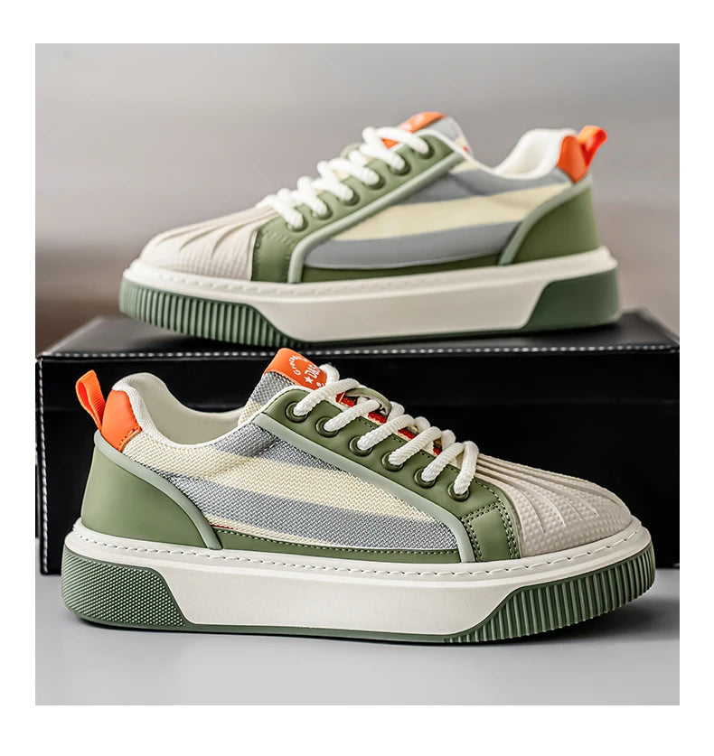 Men's Slip-on Sneakers, Comfortable Low-top Canvas Breathable Casual Shoes, Soft-bottom Versatile Sports and Casual Shoes