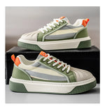 Men's Slip-on Sneakers, Comfortable Low-top Canvas Breathable Casual Shoes, Soft-bottom Versatile Sports and Casual Shoes