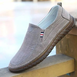 Breathable Sneakers Slip-on Men's Casual Shoes Leisure Sale 2024 Trend Elegant Male Shoe Vulcanize Classic Original In Promotion