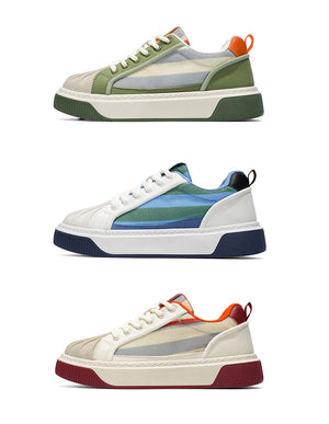 Men's Slip-on Sneakers, Comfortable Low-top Canvas Breathable Casual Shoes, Soft-bottom Versatile Sports and Casual Shoes