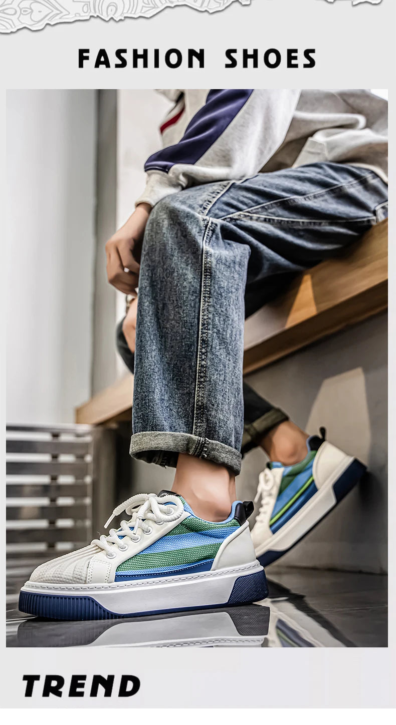 Men's Slip-on Sneakers, Comfortable Low-top Canvas Breathable Casual Shoes, Soft-bottom Versatile Sports and Casual Shoes