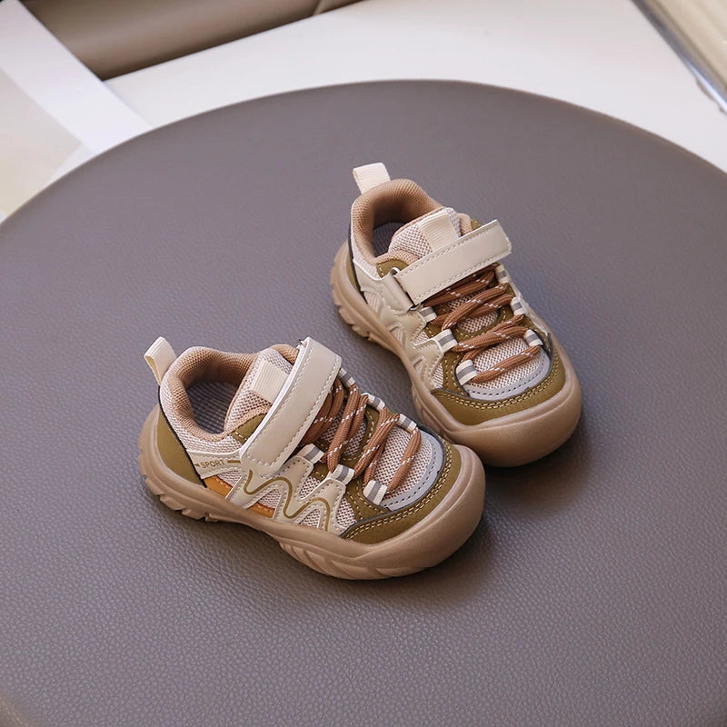 Sport Shoes For Children 2025 Trend Fashion Kid's Sneakers Ergonomics Soft-soled Boy's Girl's Running Shoes 22-30