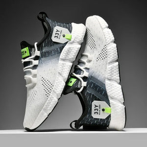 Unisex Mesh Sports Shoes  Lightweight, Comfortable Running & Walking Sneakers (Sizes 36–46)