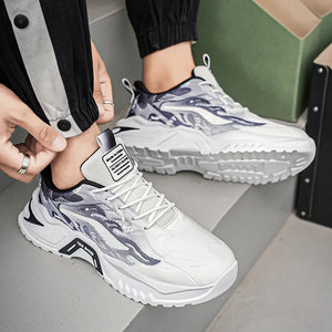 Fashionable  Trendy  Lightweight  and Versatile Men's Sneakers Luxury Shoes Sport Anti Slip  Wear-resistant and Rebound Shoes