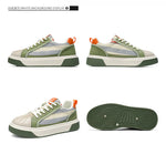 Men's Slip-on Sneakers, Comfortable Low-top Canvas Breathable Casual Shoes, Soft-bottom Versatile Sports and Casual Shoes
