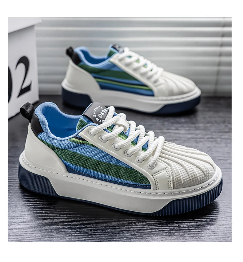 Men's Slip-on Sneakers, Comfortable Low-top Canvas Breathable Casual Shoes, Soft-bottom Versatile Sports and Casual Shoes