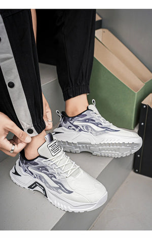 Fashionable  Trendy  Lightweight  and Versatile Men's Sneakers Luxury Shoes Sport Anti Slip  Wear-resistant and Rebound Shoes