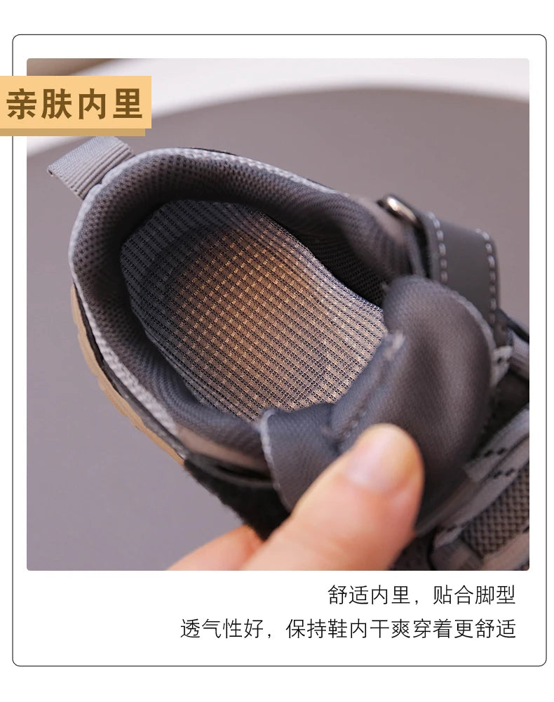 Sport Shoes For Children 2025 Trend Fashion Kid's Sneakers Ergonomics Soft-soled Boy's Girl's Running Shoes 22-30