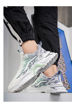 Fashionable  Trendy  Lightweight  and Versatile Men's Sneakers Luxury Shoes Sport Anti Slip  Wear-resistant and Rebound Shoes