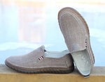 Breathable Sneakers Slip-on Men's Casual Shoes Leisure Sale 2024 Trend Elegant Male Shoe Vulcanize Classic Original In Promotion