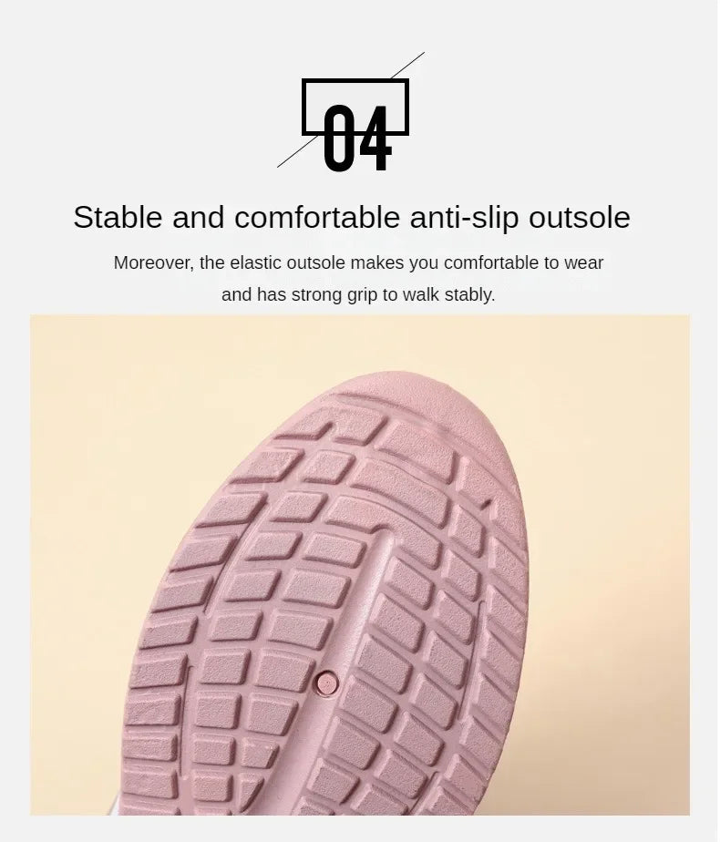 Women's Shoes 2025 Casual Sneakers Breathable Chunky Sole Pink Free Shipping