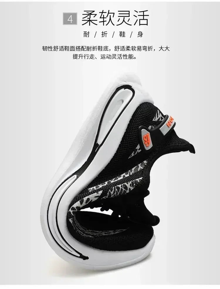 Mens Casual Sneakers Slip on Breathable Shoes  Athletic Outdoor Sport Running Shoes Comfortable Walking Training Tennis Shoes