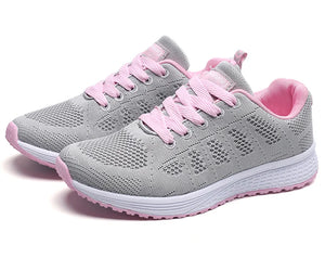 Women Sports Shoes 2023 Trends Sneakers Women Light Sport Sneaker Breathable Casual Shoes For Women White Tennis Female Footwear