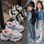Kids Sneakers Soft Sole Breathable Children Running Shoes Non-slip Trendy 2025 New Students Sports Shoes Comfort for Boys Girls