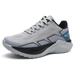 Designed Sneakers Shoes For Men Casual Sports Running Shoes Comfortable Breathable Light Shock Absorption Outsole Walking White