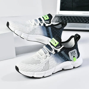 Unisex Mesh Sports Shoes  Lightweight, Comfortable Running & Walking Sneakers (Sizes 36–46)