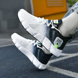 Unisex Mesh Sports Shoes  Lightweight, Comfortable Running & Walking Sneakers (Sizes 36–46)