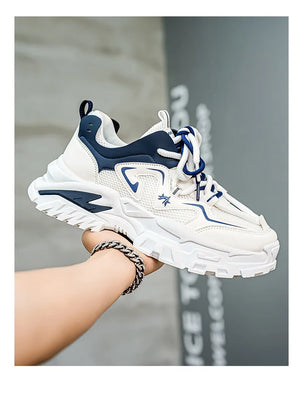 2025 New Classic Men's Sneakers High Help Thick Bottom Workwear Casual Shoes for Youth Outdoor Lightweight Sports Running Shoes