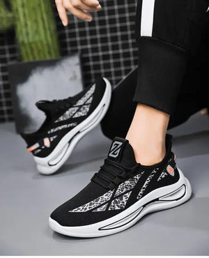 Mens Casual Sneakers Slip on Breathable Shoes  Athletic Outdoor Sport Running Shoes Comfortable Walking Training Tennis Shoes