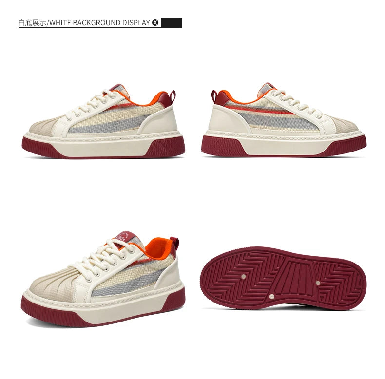 Men's Slip-on Sneakers, Comfortable Low-top Canvas Breathable Casual Shoes, Soft-bottom Versatile Sports and Casual Shoes