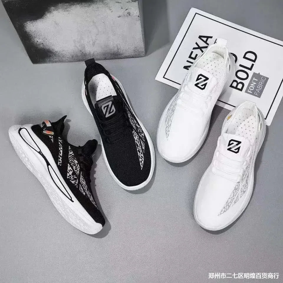 Mens Casual Sneakers Slip on Breathable Shoes  Athletic Outdoor Sport Running Shoes Comfortable Walking Training Tennis Shoes