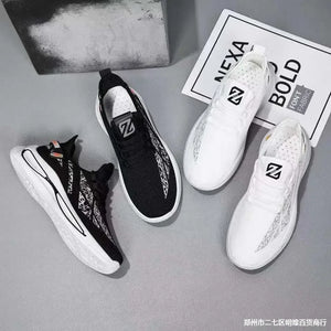 Mens Casual Sneakers Slip on Breathable Shoes  Athletic Outdoor Sport Running Shoes Comfortable Walking Training Tennis Shoes