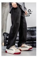 Men's Slip-on Sneakers, Comfortable Low-top Canvas Breathable Casual Shoes, Soft-bottom Versatile Sports and Casual Shoes
