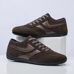 Fashion Men's Casual Sneakers Comfortable Non-slip Male Walking Running Shoes Breathable Lightweight Slip-on Suede Casual Shoes