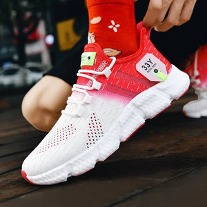 Unisex Mesh Sports Shoes  Lightweight, Comfortable Running & Walking Sneakers (Sizes 36–46)