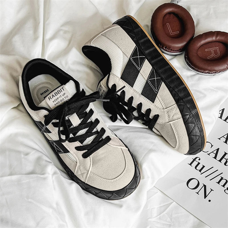 2025 Sneakers Men's Shoe New Style Skate Shoes Low-top Men's Shoes with Latex Insoles for Comfortable Wear Trendy Shoe Niche Hit