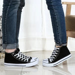 New Classic High Top Comfortable Sports Flat Walking Comfortable Sneakers Fashion Breathable Vulcanized Leisure Canvas