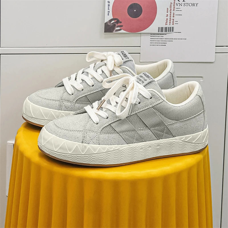 2025 Sneakers Men's Shoe New Style Skate Shoes Low-top Men's Shoes with Latex Insoles for Comfortable Wear Trendy Shoe Niche Hit