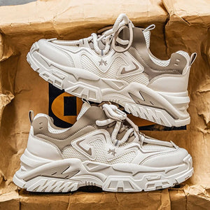 2025 New Classic Men's Sneakers High Help Thick Bottom Workwear Casual Shoes for Youth Outdoor Lightweight Sports Running Shoes