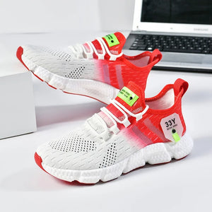 Unisex Mesh Sports Shoes  Lightweight, Comfortable Running & Walking Sneakers (Sizes 36–46)
