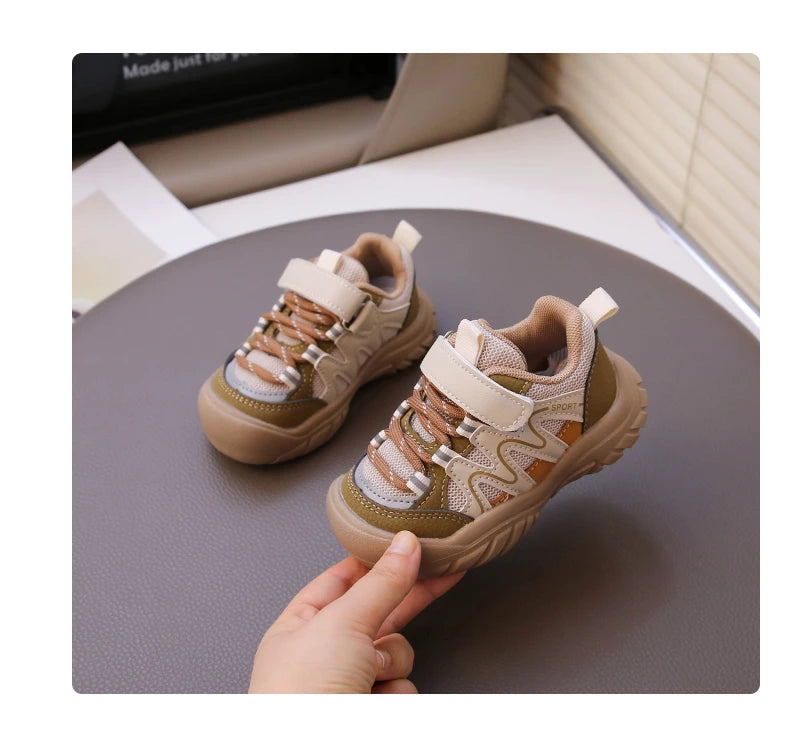 Sport Shoes For Children 2025 Trend Fashion Kid's Sneakers Ergonomics Soft-soled Boy's Girl's Running Shoes 22-30