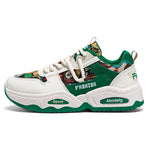 Mens Sneakers Thick Sole Anti Skid Wear-resistant 2025New Men's Casual Spring Shoes Breathable Man Footwear Fashion Comfortable