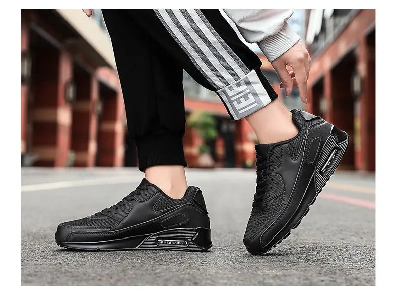 Men's Casual Breathable oes Women's Sneakers Air Cuion Comfortable Faionable round Toe Low Heel Rubber Outsole oes