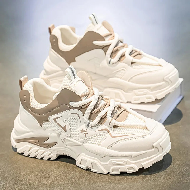 2025 New Classic Men's Sneakers High Help Thick Bottom Workwear Casual Shoes for Youth Outdoor Lightweight Sports Running Shoes