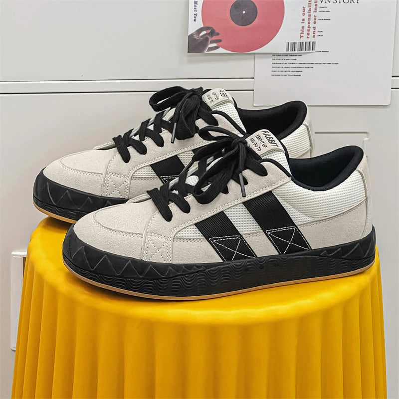 2025 Sneakers Men's Shoe New Style Skate Shoes Low-top Men's Shoes with Latex Insoles for Comfortable Wear Trendy Shoe Niche Hit