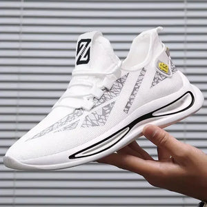 Mens Casual Sneakers Slip on Breathable Shoes  Athletic Outdoor Sport Running Shoes Comfortable Walking Training Tennis Shoes
