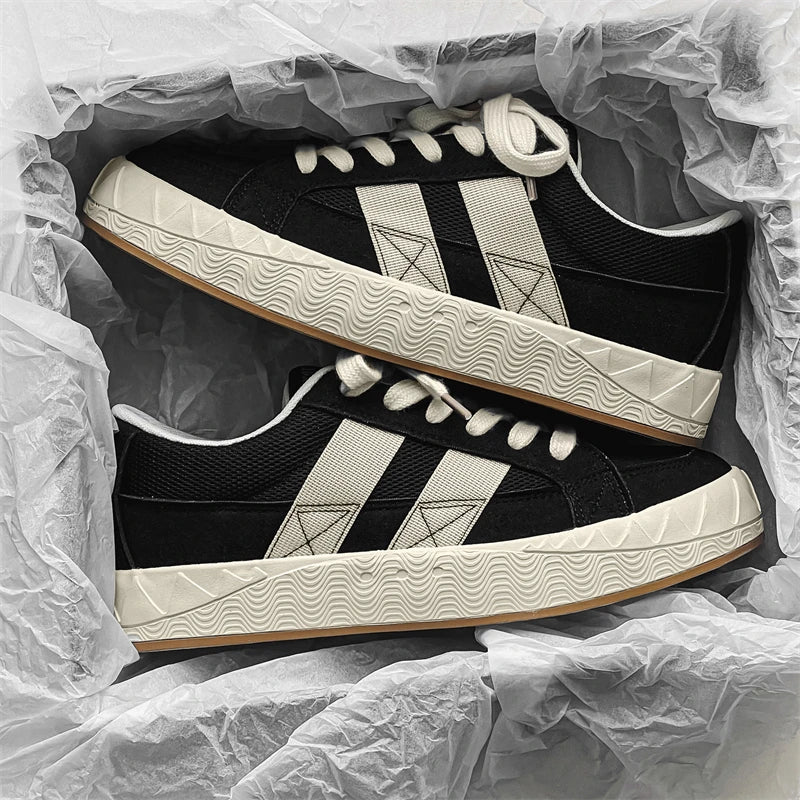 2025 Sneakers Men's Shoe New Style Skate Shoes Low-top Men's Shoes with Latex Insoles for Comfortable Wear Trendy Shoe Niche Hit