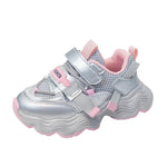 Kids Sneakers Soft Sole Breathable Children Running Shoes Non-slip Trendy 2025 New Students Sports Shoes Comfort for Boys Girls