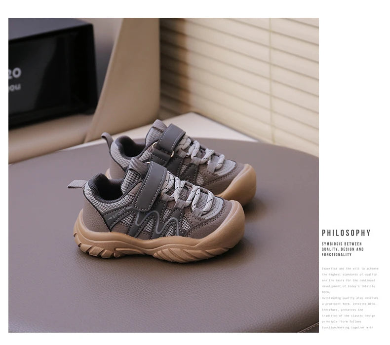 Sport Shoes For Children 2025 Trend Fashion Kid's Sneakers Ergonomics Soft-soled Boy's Girl's Running Shoes 22-30