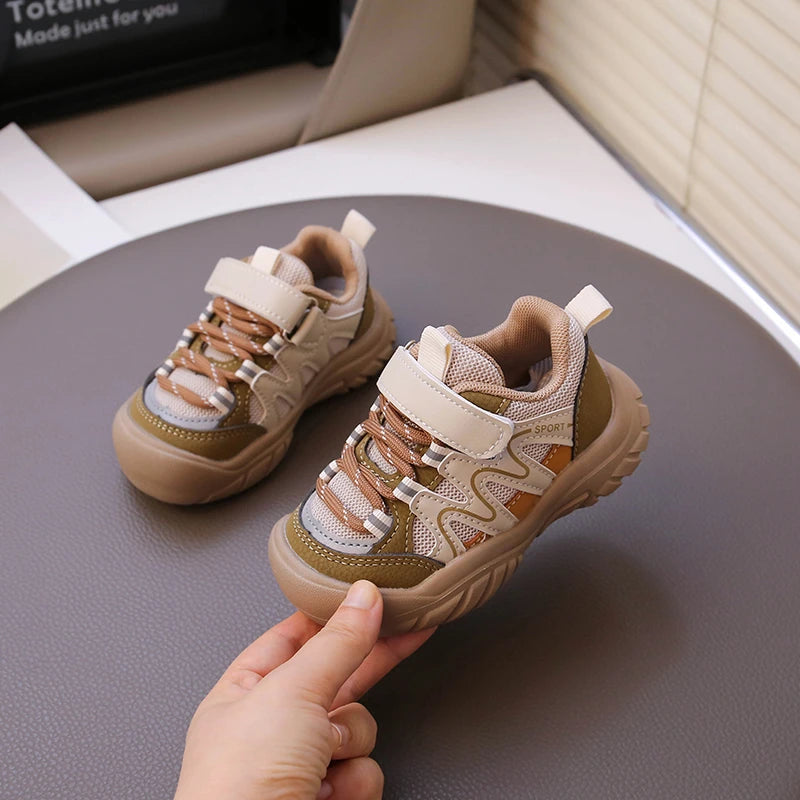 Sport Shoes For Children 2025 Trend Fashion Kid's Sneakers Ergonomics Soft-soled Boy's Girl's Running Shoes 22-30