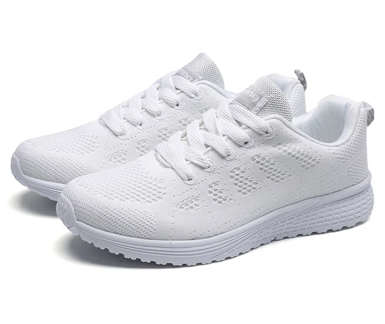 Women Sports Shoes 2023 Trends Sneakers Women Light Sport Sneaker Breathable Casual Shoes For Women White Tennis Female Footwear