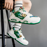 Mens Sneakers Thick Sole Anti Skid Wear-resistant 2025New Men's Casual Spring Shoes Breathable Man Footwear Fashion Comfortable