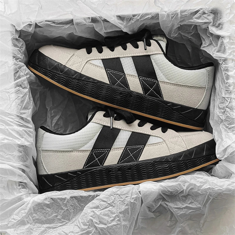 2025 Sneakers Men's Shoe New Style Skate Shoes Low-top Men's Shoes with Latex Insoles for Comfortable Wear Trendy Shoe Niche Hit