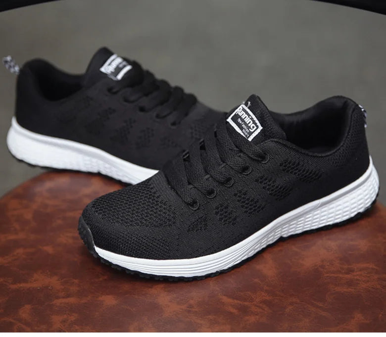 Women Sports Shoes 2023 Trends Sneakers Women Light Sport Sneaker Breathable Casual Shoes For Women White Tennis Female Footwear
